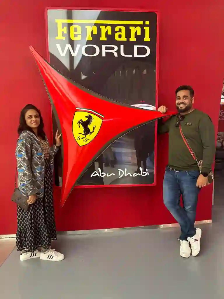 Dubai honeymoon tour from Delhi
